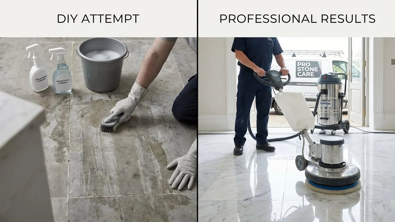 DIY vs. Professional Stone Restoration: When to Save and When to Call Experts