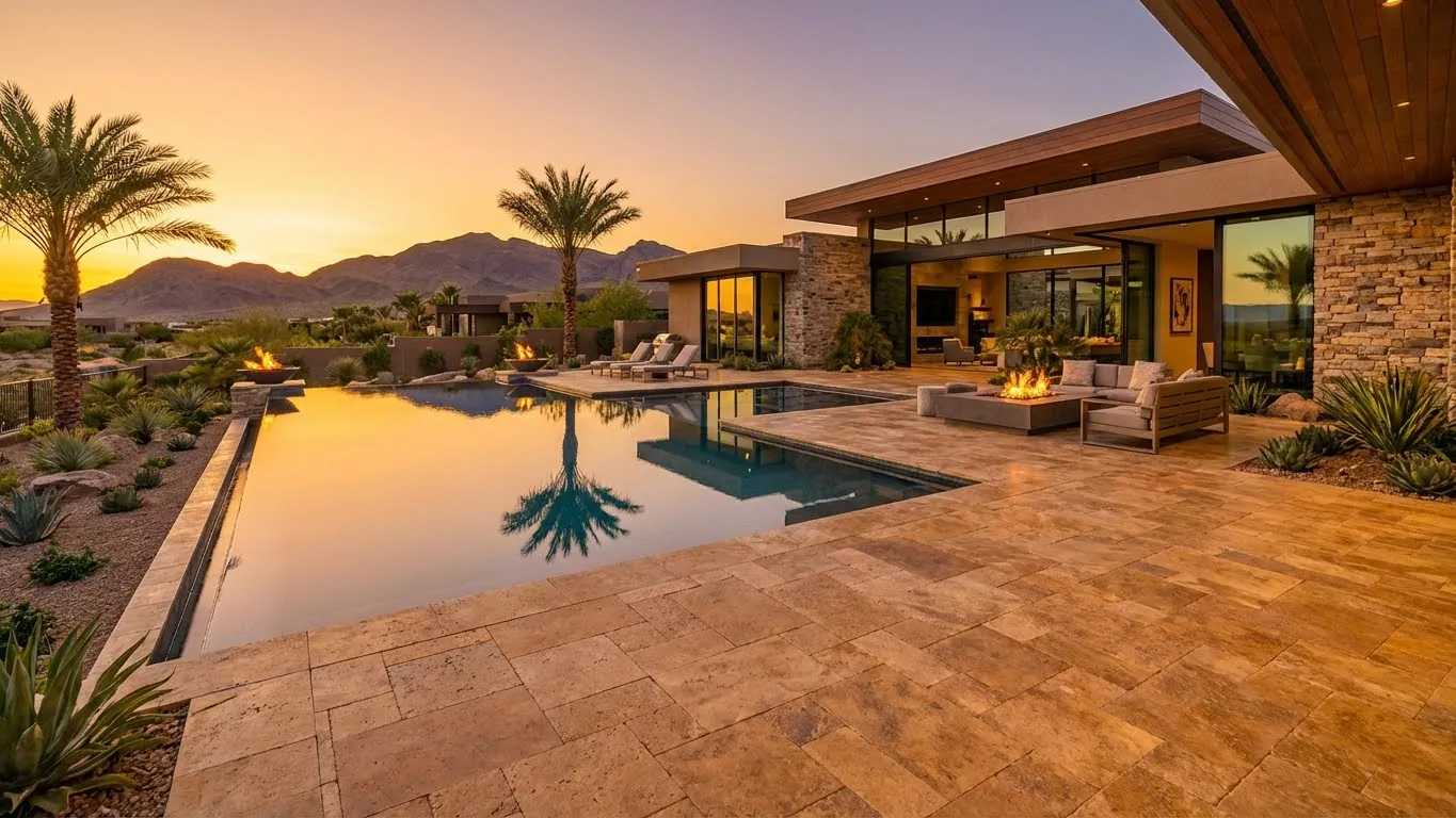 Pool Deck Stone Restoration