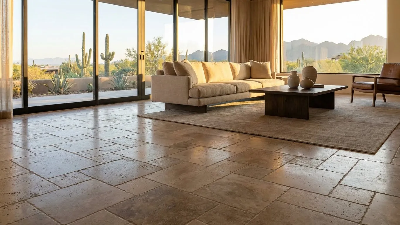 Travertine Floor Maintenance: 10 Tips Every Las Vegas Homeowner Needs