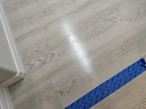 Luxury vinyl plank floor repair