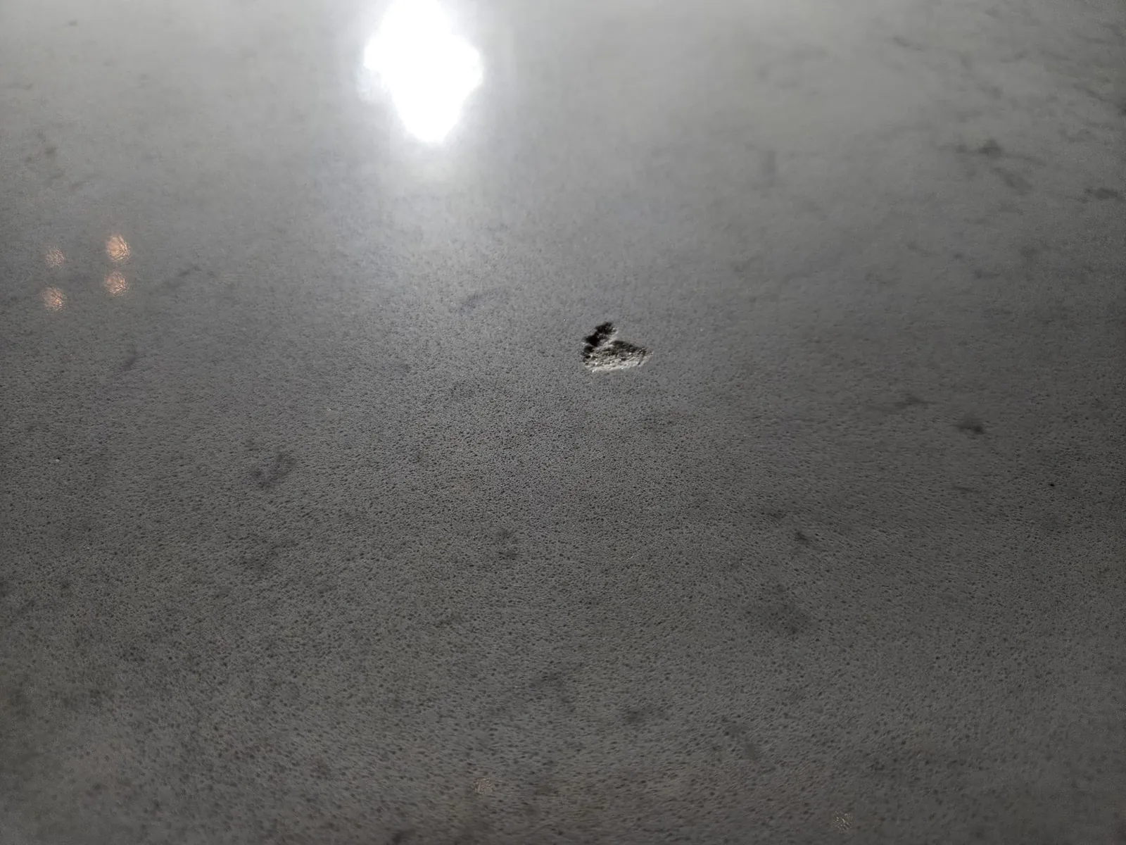 Quartz Chip - Before Repair