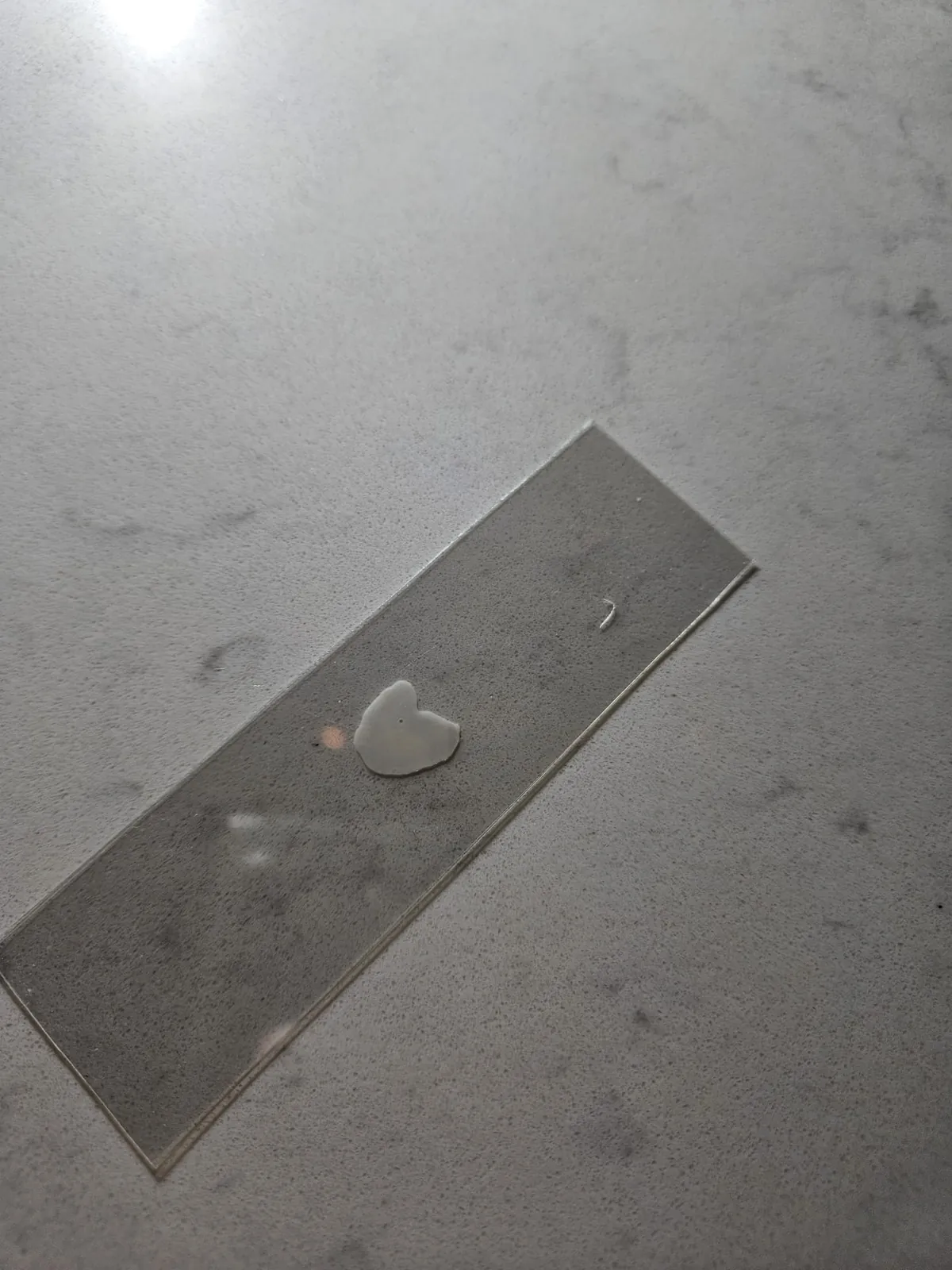 Engineered quartz countertop polishing process