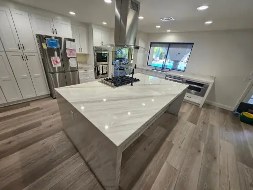 Countertop restoration work
