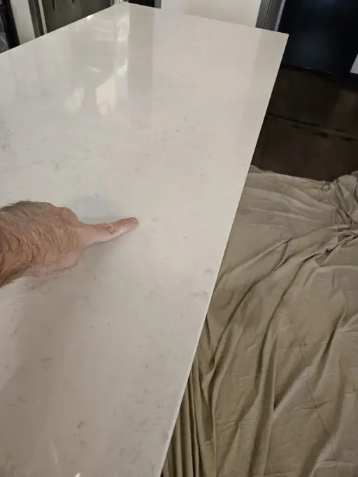 Quartz seam repair result in Summerlin